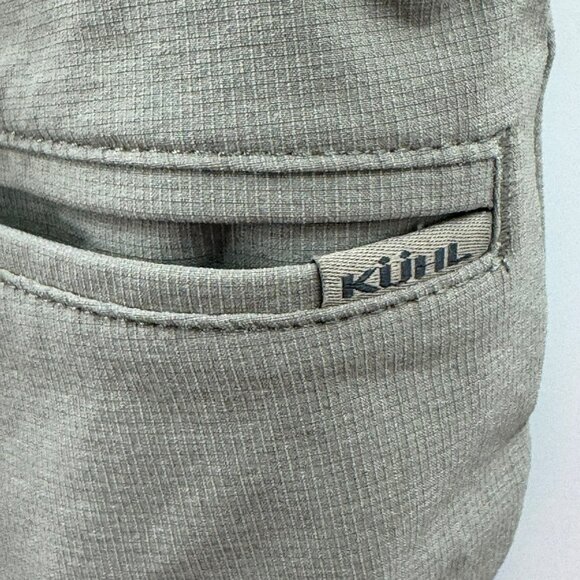 Kuhl Deceptr Lightweight Mens Pants 40x31 Quick-Dry Durable Outdoor Wear Beige - Picture 3 of 11